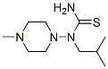 Thiourea, N-(4-methyl-1-piperazinyl)-N-(2-methylpropyl)- (9CI) Struktur