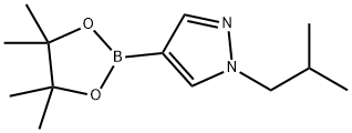 1-ISOBUTYL-4-(4,4,5,5-TETRAMETHYL-1,3,2-DIOXABOROLAN-2-YL)-1H-PYRAZOLE price.