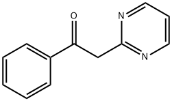 2-(BENZOYLMETHYL)-PYRIMIDINE Struktur