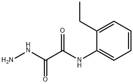 Acetic acid, [(2-ethylphenyl)amino]oxo-, hydrazide (9CI) Struktur