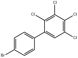 4'-Bromo-2,3,4,5-tetrachloro-1,1'-biphenyl Struktur