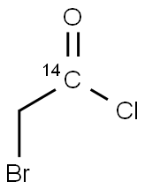 BROMOACETYL CHLORIDE, [1-14C] Struktur