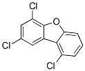 1,6,8-TRICHLORODIBENZOFURAN Struktur