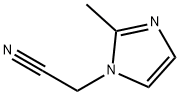 1H-Imidazole-1-acetonitrile,2-methyl-(9CI) Struktur