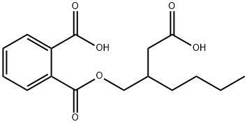 Mono[2-(carboxyMethyl)hexyl] Phthalate Structure