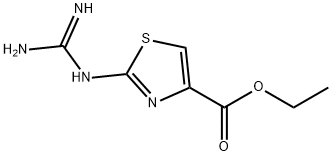 (4-ETHOXYCARBONYLTHIAZOL-2-YL)GUANIDINE Struktur