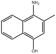 4-amino-3-methylnaphthol Struktur