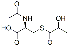 N-acetyl-S-lactoylcysteine Struktur