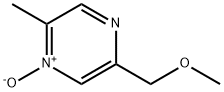 2-Methoxymethyl-5-methylpyrazine 4-oxide Struktur