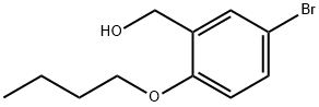 5-BroMo-2-butoxybenzyl alcohol Struktur