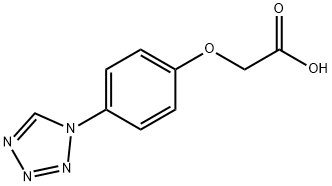 (4-TETRAZOL-1-YL-PHENOXY)-ACETIC ACID Struktur