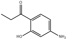 1-(4-Amino-2-hydroxy-phenyl)-propan-1-one Struktur