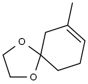 1,4-Dioxaspiro[4.5]dec-7-ene,  7-methyl- Struktur