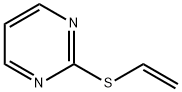 2-ETHENYLTHIO-PYRIMIDINE Struktur