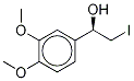 (αR)-α-(IodoMethyl)-3,4-diMethoxy-benzeneMethanol Struktur