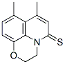 5H-Pyrido[1,2,3-de]-1,4-benzoxazine-5-thione,  2,3-dihydro-7,8-dimethyl- Struktur