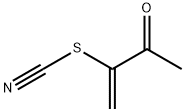 Thiocyanic acid, 1-methylene-2-oxopropyl ester (9CI) Struktur