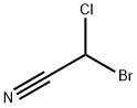 BROMOCHLOROACETONITRILE Struktur