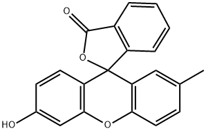 2-Methyl-6-hydroxyfluoran Struktur