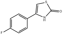 4-(4-FLUOROPHENYL)-2(3H)-THIAZOLONE Struktur