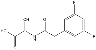 Acetic  acid,  [[(3,5-difluorophenyl)acetyl]amino]hydroxy-  (9CI) Struktur