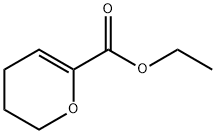 2H-Pyran-6-carboxylic acid, 3,4-dihydro-, ethyl ester Struktur