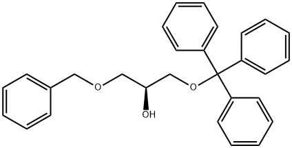 (S)-1-O-BENZYL-3-O-TRITYL-GLYCEROL SOL., ~0.5 M IN CYCLOHEX. Struktur