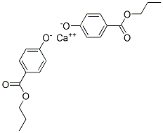 Propyl paraben calcium salt Struktur