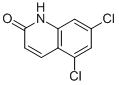 5,7-DICHLORO-2-QUINOLONE Struktur