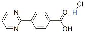 Benzoic acid, 4-(2-pyrimidinyl)-, monohydrochloride (9CI) Struktur