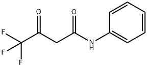 4,4,4-trifluoro-3-oxo-N-phenylbutanamide Struktur