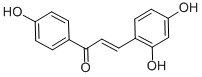 2,4,4'-TRIHYDROXY BENZALACETOPHENONE Struktur