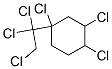 1,3,4-trichloro-1-(1,1,2-trichloroethyl)cyclohexane Struktur