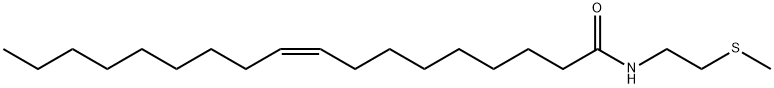 S-methyl-N-oleoylmercuryethylamide Struktur