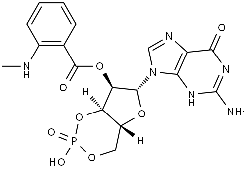 MANT-CGMP SODIUM SALT Struktur