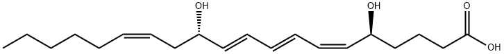 12-EPI LEUKOTRIENE B4 Struktur