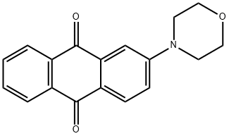 2-(4-MORPHOLINYL)ANTHRAQUINONE Struktur