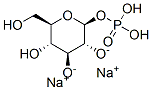 beta-d-Glucopyranose, 1-(dihydrogen phosphate), disodium salt Struktur