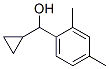 alpha-cyclopropyl-2,4-dimethylbenzyl alcohol  Struktur