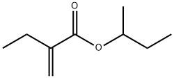 Butanoic acid, 2-Methylene-, 1-Methylpropyl ester Struktur