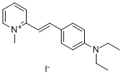 2-(4-DIETHYLAMINOSTYRYL)-1-METHYLPYRIDINIUM IODIDE Structure