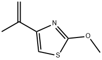 Thiazole,  2-methoxy-4-(1-methylethenyl)- Struktur