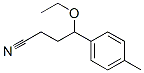 gamma-ethoxy-4-methylbenzenebutyronitrile Struktur