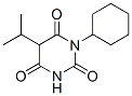 1-Cyclohexyl-5-isopropylbarbituric acid Struktur