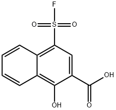 4-FLUOROSULFONYL-1-HYDROXY-2-NAPHTHOIC ACID price.