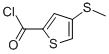 2-Thiophenecarbonylchloride,4-(methylthio)-(9CI) Struktur