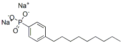 sodium (4-nonylphenyl) phosphonate Struktur