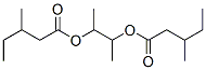 3-(3-methylpentanoyloxy)butan-2-yl 3-methylpentanoate Struktur