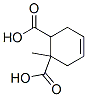 1-methylcyclohex-4-ene-1,2-dicarboxylic acid Struktur