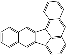 DIBENZO(A,K)FLUORANTHENE Struktur